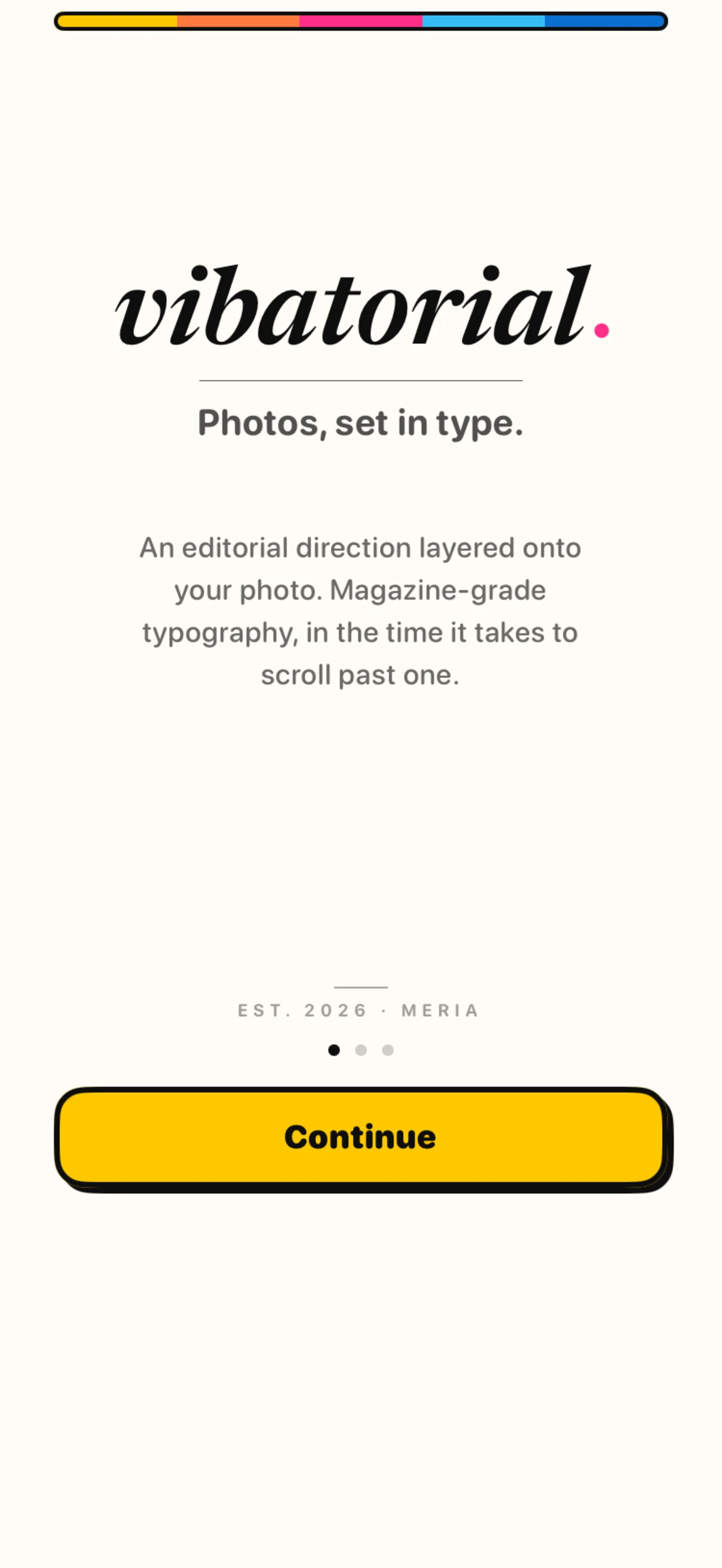 Vibatorial app interface
